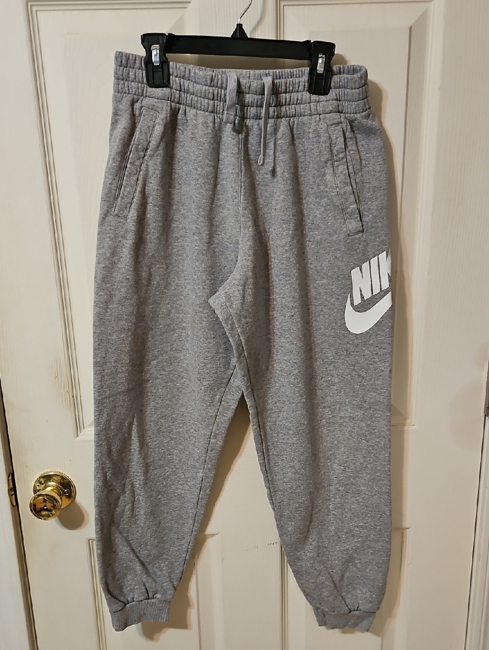 Nike Grey Kids Logo Joggers